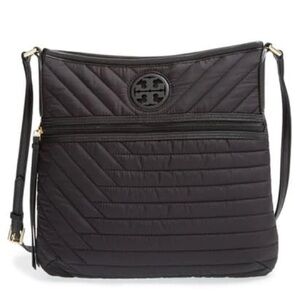 Tory Burch Quilted Nylon Crossbody Bag - Excellent